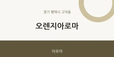 고덕동 출장마사지 홈타이 오렌지아로마 | 마픽