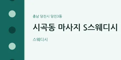 당진3동 출장마사지 홈타이 S스웨디시 | 마픽