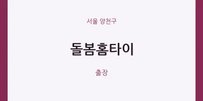 양천구 출장마사지 돌봄홈타이 | 마픽