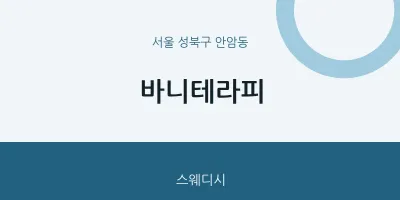 안암동 출장마사지 홈타이 바니테라피 | 마픽