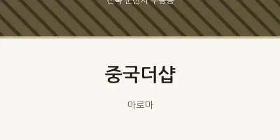 수송동 출장마사지 홈타이 중국더샵 | 마픽