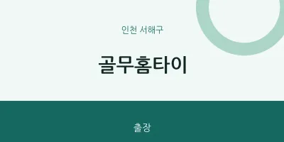 서해구 출장마사지 골무홈타이 | 마픽