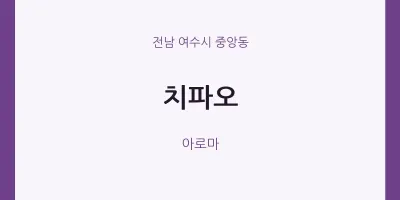 중앙동 출장마사지 홈타이 치파오 | 마픽
