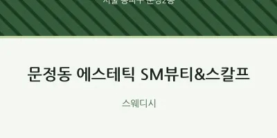 문정2동 출장마사지 홈타이 에스테틱 SM뷰티&스칼프 | 마픽