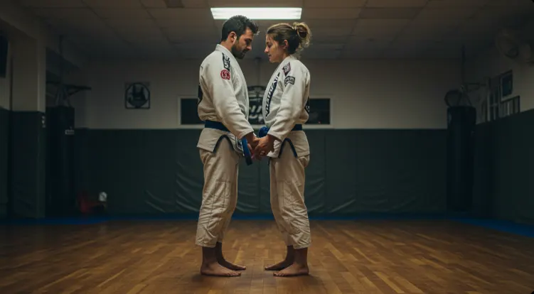 🥋 주짓수 도장에서 썸 탄 썰 – “그립은 걸렸는데, 빠져나오고 싶진 않더라”