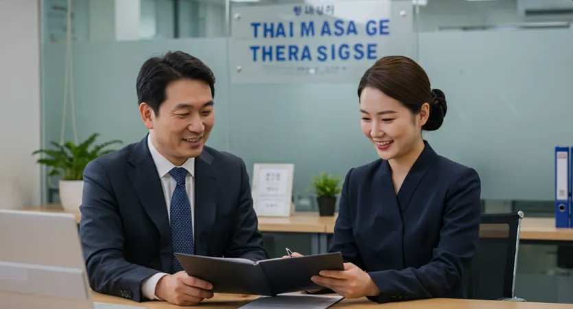 출장마사지 태국 관리사 구인, 리얼 썰 푼다